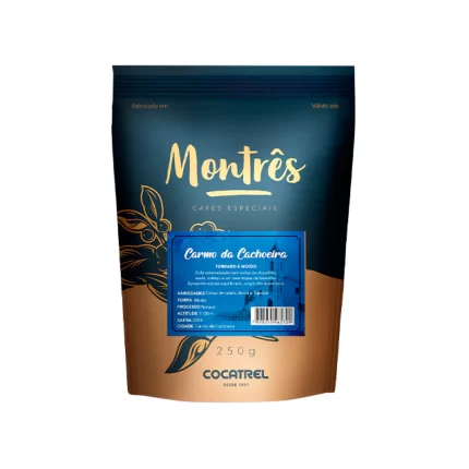 Café Especial Montrês Carmo da Cachoeira torrado em grãos e torrado e moído - 250g