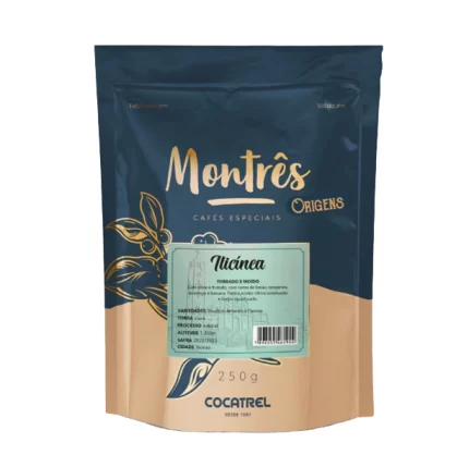 Café Especial Montrês Ilicínea torrado e moído e torrado em grãos - 250g